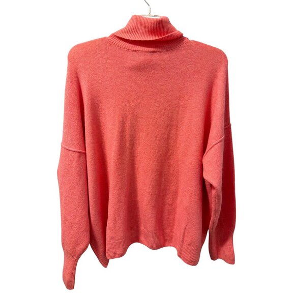 Vince Camuto Pop Pink Turtleneck Sweater Sz XXL Acrylic Blend Womens - Picture 12 of 12
